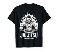 Jiu Jitsu Gorilla Train Like A Beast Cadeau BJJ T-Shirt