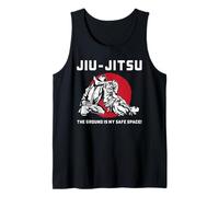 Jiu Jitsu Grappling - Le Sol est Mon Espace de sécurité - MMA BJJ Débardeur