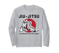 Jiu Jitsu Grappling - Le Sol est Mon Espace de sécurité - MMA BJJ Manche Longue