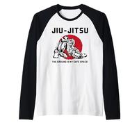 Jiu Jitsu Grappling - Le Sol est Mon Espace de sécurité - MMA BJJ Manche Raglan