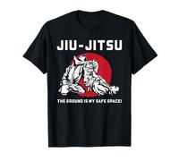 Jiu Jitsu Grappling - Le Sol est Mon Espace de sécurité - MMA BJJ T-Shirt