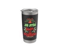 Jiu Jitsu Gui Noël Jiu Jitsu Fighter Gobelet isotherme en acier inoxydable double paroi
