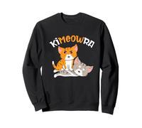 Jiu Jitsu & Kawaii Chat BJJ Brésilien Art Martial Kimeowra Sweatshirt