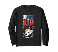 Jiu Jitsu Kid Ressemble à Un Enfant Normal mais Plus Cool Art Martial BJJ Manche Longue