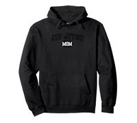 Jiu Jitsu Maman, Simple, collégiale Sweat à Capuche