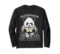 Jiu Jitsu Panda, Tout ce Que Je Veux Faire, C'est Un Ours Mignon Manche Longue