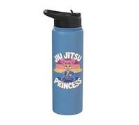 Jiu Jitsu Princess Entraînement Courageux Stainless Steel Insulated Water Bottle