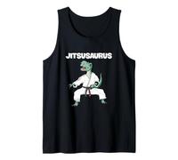 Jiu Jitsu T-Rex Ceinture Noir Drôle Jujitsu Fighter Débardeur
