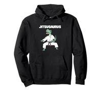 Jiu Jitsu T-Rex Ceinture Noir Drôle Jujitsu Fighter Sweat à Capuche