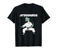 Jiu Jitsu T-Rex Ceinture Noir Drôle Jujitsu Fighter T-Shirt