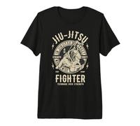 JIU Jitsu T-Shirt BJJ Jiu Jitsu brésilien T-Shirt Haut de Gamme