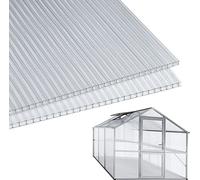 Jiubiaz 14x polycarbonate double paroi 4mm Plaques de serre alvéolaires