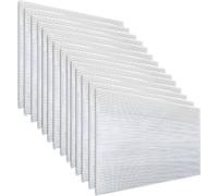 Jiubiaz 14x Polycarbonate double paroi Plaques alvéolaires 4mm Plaques alvéolaires double paroi Serre