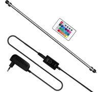 Jiubiaz 92cm LED Aquarium Tortue Lampe RGB Projecteur Luminaires Poissons d'eau douce