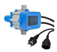 Jiubiaz Contrôleur de pompe Avec câble Pompes Puits profond Interrupteur de pompe Max.10 bar Pressostat constant Station d'eau domestique