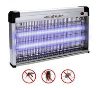Jiubiaz Destructeur d'insectes électrique 30W LED Piège à insectes avec lumière UV Lampe à moustiques Piège à mouches Tueurs de moustiques pour l'intérieur Chambres d'enfants Jardins
