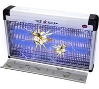 Jiubiaz Destructeur d'insectes électrique 30W LED Piège à insectes avec lumière UV Lampe à moustiques Piège à mouches Tueurs de moustiques pour l'intérieur Chambres d'enfants Jardins