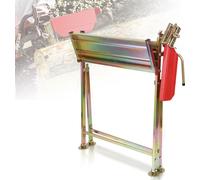 Jiubiaz Support de tronçonneuse avec support de tronçonneuse, 81x72x78,5 cm Max. Charge 150 kg Support de tronçonneuse pliable, avec pied à coulisse et capot de protection