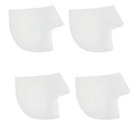 JIUCHAOTONG 2 Paires Protège Talon Silicone Respirant, Anti Manches de Talon en Silicone, Amorti Antichoc Gel, Ampoules pour Pieds Secs et Sensibles