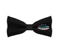 JIUFOTK Nœuds papillon classiques réglables pour homme, motif cartes de poker, jetons sur table, à clipser, tenue de soirée pour mariage d'affaires