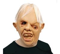 JIUHEBT Masque en latex de luxe Goonies pour déguisement d'Halloween des années 80 et 80