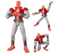 Jiumaocleu Allen l'Alien Figurine mobile imprimée 3D multi-articulées Mark Grayson Super Action Statue Accessoires interchangeables Figurine de collection 14 cm