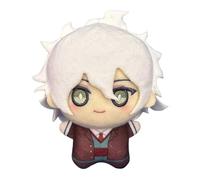 Jiumaocleu Anime Figure Nagito Komaeda Poupées douces - 10 cm Mini figurine en peluche de dessin animé Sac Charme Décoration Cadeaux