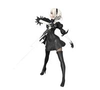 Jiumaocleu Anime Game Girl Figurines 2B 2Byorha Figure No.2 Type B 2Bautomata Modèle Décoration Bureau Cadeau d'anniversaire 17 cm