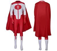 Jiumaocleu Anime Invincible Cosplay Costume, Mark Grayson Cosplay Combinaison Omni-Man Costume Body Atom Eve Tenues Anime Jeu de rôle Ensemble complet Vêtements