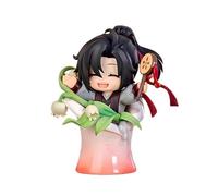 Jiumaocleu Anime Wei Wuxian Figure - Figurine d'action Wei Wu Xian Lan Wang Ji Look Up, 11,5-14 cm, mini statues de collection en PVC pour les fans de manga