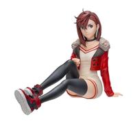 Jiumaocleu Ayase Momo Figurine de pose assise Figurine d'action Ayase Momo Figurine de collection Décoration de gâteau 8,5 cm
