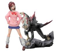 Jiumaocleu Ayase Momo Lot de 2 figurines Okarun modèle d'anime Ayase Momo Manga Takakura Ken Décoration de bureau Cadeau pour les fans
