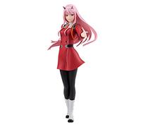 Jiumaocleu Darling in the Franxx Zero Two Figurine 02 Modèle de figurine d'anime Sculpture, PVC Fait à la main Décoration de bureau Cadeaux pour les fans