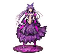 Jiumaocleu Date A Live Figurine Statue - 1/7 Jupe Violette Ver Yatogami Tohka Figurine de Mannequin Sculpture, Figurine d'anime pour Filles, Affichage de Bureau Fait à la Main, Cadeaux d'anniversaire