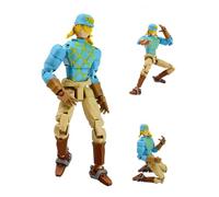 Jiumaocleu Diego Brando Figurines multi-articulées imprimées 3D Diego Brando Super Action Statue Accessoires interchangeables Figurine de collection 14 cm