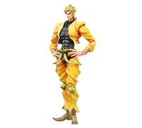 Jiumaocleu Dio Brando Figurine d'action - Figurine d'anime de 15 cm avec accessoires | Visage interchangeable | Articulation mobile | PVC fait à la main pour décoration de bureau, cadeaux