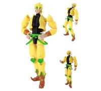 Jiumaocleu Dio Brando Figurine mobile imprimée 3D multi-articulées de l'anime Dio Brando Figurine de collection Décoration de bureau Cadeau 16 cm