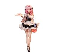 Jiumaocleu Elysia Figurine Statue, 25 cm Style Maid Fille Figurine Anime Action Modèle Holding The Cake Elysia Figure Handmade Collectible Cadeaux pour les fans