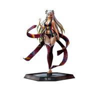Jiumaocleu Figurine Daki - 30 cm en PVC, grande taille, Kimetsu No Yaiba, sculpture faite à la main, décoration de bureau
