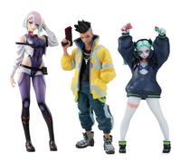 Jiumaocleu Figurine de David Martinez Lucy Rebecca Action, figurine d'anime Lucyna Kushinada à l'échelle 1/7 à collectionner, décoration de bureau, cadeau pour les fans