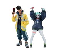 Jiumaocleu Figurine de David Martinez Lucy Rebecca Action, figurine d'anime Lucyna Kushinada à l'échelle 1/7 à collectionner, décoration de bureau, cadeau pour les fans