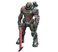 Jiumaocleu Figurine DoomSlayer 21,5 cm Anime Cool DoomSlayer Statue de Jeu Figurine en PVC Collection Figurine pour Décoration de Maison