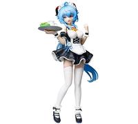 Jiumaocleu Figurine Ganyu - Modèle de statue de 18 cm - Figurine de soubrette de style Ganyu - Grande taille - Fait à la main - Décoration de bureau pour les fans