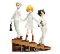 Jiumaocleu Figurine The Promised Neverland - Figurine Emma/Norman/Ray Debout - Figurine d'anime - Jouet Fait à la Main - Décoration de Bureau pour Voiture, Tableau de Bord, Maison, Bureau, 20 cm