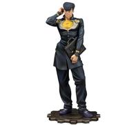 Jiumaocleu Higashikata Josuke Figurine articulée à double tête 22 cm | Higashikata Josuke Super Action Statue, articulé, figurine de collection, idéale pour les fans d'anime