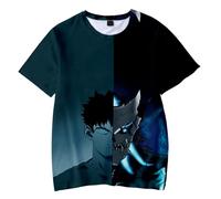 Jiumaocleu Kaiju No. 8 T-shirt unisexe à manches courtes T-shirt d'été respirant Cool Chemises Anime Mode Casual T-shirt XXS-4XL