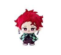 Jiumaocleu Kamado Tanjiro Peluche douce Kamado Tanjiro Poupée en peluche 10 cm Sac à dos Occasions Anime Merch Collectibles
