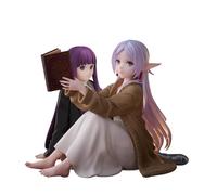Jiumaocleu Lot de 2 figurines de fougère anime Frieren en PVC - Décoration de bureau - 13 cm + 11 cm