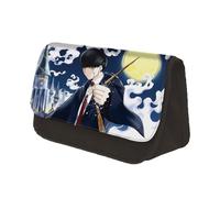 Jiumaocleu Mashle Trousse à crayons Magic and Muscles Mash Burnedead Grande capacité Anime Papeterie Sac à double fermeture éclair Boîte à crayons Organiseur de bureau portable pour étudiants, Type