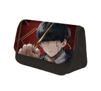 Jiumaocleu Mashle Trousse à crayons Magic and Muscles Mash Burnedead Grande capacité Anime Papeterie Sac à double fermeture éclair Boîte à crayons Organiseur de bureau portable pour étudiants, Type 1,